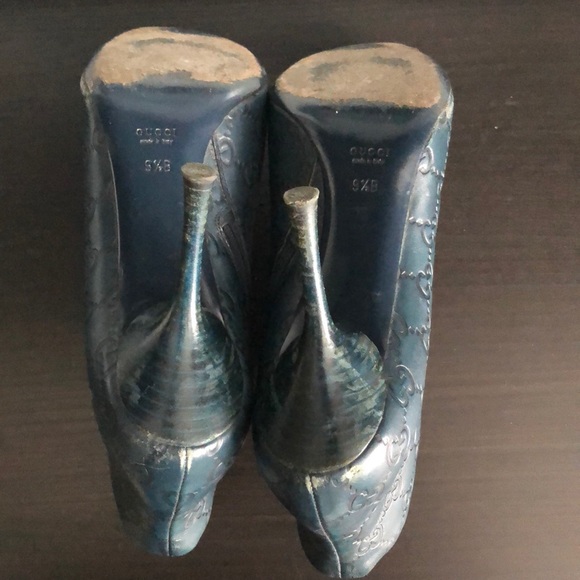 ⬇️$500 GUCCI Monogram ankle booties - Picture 7 of 8